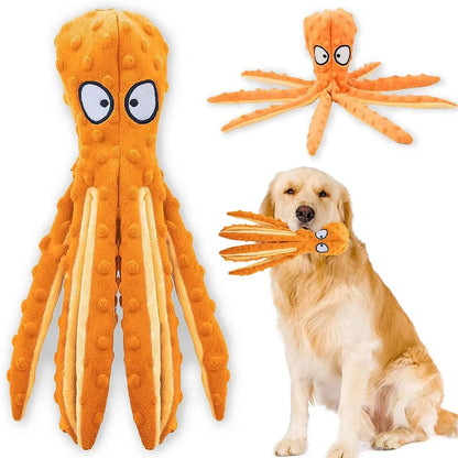 MRWJ 2026 New Yellow Calming Duck Plush Dog Toy - Durable Chew, Interactive Quacking Sound, Cozy Indoor Sleep Pillow for Naps