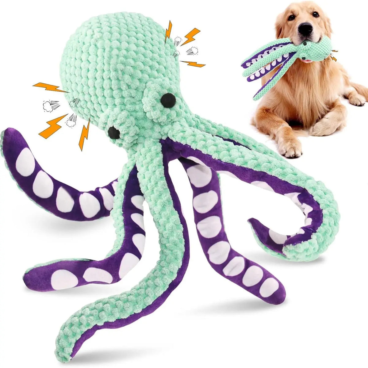 MRWJ 2026 New Yellow Calming Duck Plush Dog Toy - Durable Chew, Interactive Quacking Sound, Cozy Indoor Sleep Pillow for Naps